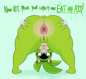 5_fingers anal_request anthro anus anus_focus bent_over big_butt blue_eyes breasts butt butt_focus clothing command demanding ear_piercing exclamation_point female fingers genitals glistening glistening_anus gloves green_body green_hair green_skin green_tail hair hand_on_butt hand_on_own_butt handwear holding_butt huge_butt huge_thighs looking_at_viewer looking_through looking_through_legs name_drop navel nipples nude nude_anthro nude_female offscreen_character oral_request piercing ponytail presenting presenting_anus puffy_anus rear_view requesting rimming_request ring sex_request sharp_teeth smile solo spread_butt spreading standing tail talking_to_another teeth text thick_thighs vulva white_clothing white_gloves white_handwear wide_hips ota_(artist) idw_publishing sega sonic_the_hedgehog_(comics) sonic_the_hedgehog_(idw) sonic_the_hedgehog_(series) surge_the_tenrec afrosoricid mammal tenrec 2022 english_text hi_res