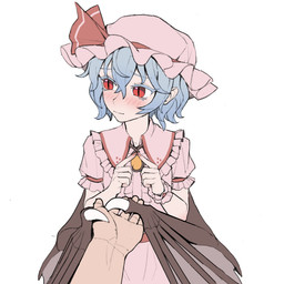 adolescent adult_on_adolescent age_difference ambiguous_gender bat_wings blue_hair blush blush_lines claws clothed clothed_female clothed_humanoid clothing colored_nails disembodied_hand duo embarrassed female female/ambiguous fingernails fingers_together first_person_view frilly frilly_clothing hair hand_holding heart_eyes heart_symbol human_on_humanoid interspecies looking_aside membrane_(anatomy) membranous_wings mostly_offscreen_ambiguous mostly_offscreen_character mostly_offscreen_human nails nervous pink_clothing pink_fingernails pink_heart pink_nails prehensile_wings pupils red_eyes simple_background slit_pupils tan_body tan_skin white_background wing_claws wings young yopofen touhou remilia_scarlet human humanoid mammal vampire 1:1 2025 digital_drawing_(artwork) digital_media_(artwork) hi_res