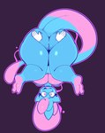 anthro anus big_butt binary_drawing blue_body blue_ears blue_hair blue_tail blush blush_lines bodily_fluids breasts butt butt_focus claws eyelashes female floating genitals hair nude pink_body pink_hair pink_tail pussy rear_view solo spread_butt spreading sweat tail thick_thighs tongue wide_hips conditional_dnp welwraith nintendo pokemon glamor_(glimglam) ditto_(pokemon) generation_1_pokemon legendary_pokemon mew_(pokemon) pokemon_(species) 2023 digital_drawing_(artwork) digital_media_(artwork) hi_res