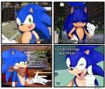 adventures_of_sonic_the_hedgehog anthro blue_body blue_fur border brown_kerchief brown_neckerchief clothing comic comic_sans english_text eulipotyphlan fangs fist fur gesture gloves green_eyes group hand_gesture hand_on_hip handwear hedgehog humor kerchief male mammal meme neckerchief nindarine one_eye_closed open_mouth open_smile screencap screencap_background sega smile sonic_adventure sonic_boom sonic_the_hedgehog sonic_the_hedgehog_(series) square_crossover teeth text thumbs_up white_border wink