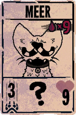4_eyes cardboard male multi_eye solo pixmeer daniel_mullins_games inscryption meer_(pixmeer) domestic_cat felid feline felis mammal procyonid raccoon 2025 animated no_sound short_playtime video