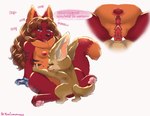 ahegao anthro bodily_fluids breasts cutaway disability duo female genital_fluids genitals internal internal_vaginal knot looking_pleasured male male/female paws penetration penile penile_penetration penis penis_in_pussy pussy_juice_on_penis short_male size_difference size_play small_penis smalldom translucent translucent_body uterus vaginal vaginal_fluids vaginal_penetration xray_view misscinnabunnie disney zootopia finnick_(zootopia) canid canine fennec_fox fox mammal true_fox hi_res