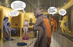 4_toes 5_fingers anthro balls bathing beak biped black_hair blonde_hair blush breasts brown_body brown_fur casual_nudity ceiling clothes_on_floor clothing detailed_background discarded_clothing ear_piercing ear_ring eyes_closed feathers feet female female_anthro fingers flaccid floor fur genitals grey_body grey_fur group hair hairless_tail humanoid_genitalia humanoid_hands humanoid_penis inside long_tail looking_at_another male male_anthro neck_tuft nipples non-mammal_balls nude nude_anthro nude_female nude_male on_one_leg open_beak open_mouth penis piercing pussy red_hair ring_piercing showering small_breasts speech_bubble standing tail talking_to_another text toes tuft undressing wall_(structure) water wet wet_body yellow_body yellow_fur the-minuscule-task cam_(the-minuscule-task) dukie_(the-minuscule-task) ipomoea_(the-minuscule-task) red_(the-minuscule-task) tweety_(the-minuscule-task) avian bat bird canid canine canis domestic_dog mammal murid murine rat rodent english_text hi_res