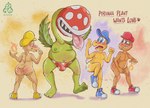 4_fingers 5_toes absurd_res anthro barefoot blush bodily_fluids bulge butt butt_lick clothed clothing convenient_censorship covering covering_crotch covering_self drooling elemental_creature feet fingers flora_fauna flower footwear footwear_only group hat headgear headwear hi_res kooblu_(zyasixpear) koopa koopa_troopa licking male male/male mario_bros mostly_nude navel nintendo nipples outie_navel pinup piranha_plant plant pose redkoo_(zyasixpear) reptile saliva saliva_string scalie shell-less shocked shoes shoes_only slime smile sweat thong toes tongue tongue_out trio turtle underwear yellku_(zyasixpear) zyasixpear_(artist)