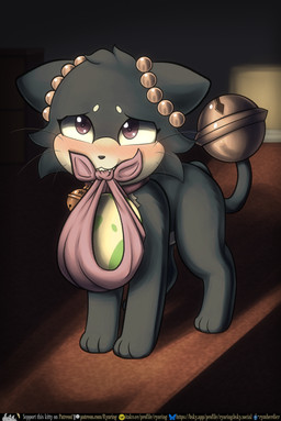 bell bell_collar blush bundle collar egg female feral fur holding_with_teeth inside looking_at_viewer pokemon_egg smile solo tail text rymherdier beta_pokemon_games nintendo pokemon pokemon_gold_beta beta_pokemon_(species) felid mammal pokemon_(species) rinrin_(pokemon_gold_beta) absurd_res digital_media_(artwork) english_text hi_res url