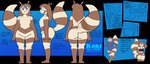 3_toes 4_fingers :3 anthro anthrofied bent_over big_butt binomial_nomenclature biped blep blue_clothing blue_eyes blue_sweater blue_topwear bottomless brown_body brown_fur brown_hair butt clothed clothing crop_top eyes_closed feet female fictional_taxomy fingers flat_chested fluffy fluffy_tail front_view fur hair hand_on_head happy looking_at_viewer looking_forward markings multiple_angles multiple_poses navel nude open_mouth open_smile plantigrade pokemorph pose presenting presenting_hindquarters rear_view running shirt side_view simple_background sitting smile snout solo standing striped_body striped_fur striped_markings striped_tail stripes sweater tail tail_markings tan_body tan_fur text thick_thighs three-quarter_view toes tongue tongue_out topwear uwu wide_hips potoobrigham nintendo pokemon kori_(potoobrigham) furret generation_2_pokemon pokemon_(species) 2017 absurd_res alpha_channel digital_media_(artwork) english_text flat_colors hi_res latin_text model_sheet translation_request