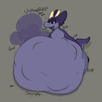 1:1 abdominal_bulge after_vore antennae_(anatomy) anthro belly big_belly big_tail bloated blush blush_lines breath burp_cloud burping conditional_dnp dialogue gastropod hi_res huge_belly hyper hyper_belly hyper_burp magic magic_user male male_pred mass_vore mollusk multiple_prey obese overweight panting purple_tongue rumbling_stomach sleep_magic sleeping solo somnica_(verdantphysician) sound_effects tail tongue tongue_out verdantphysician visor vore