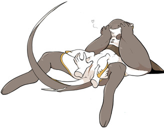 animal_genitalia claspers cloaca disembodied_hand duo female genitals hands_on_own_face happy lying nude on_back on_pillow pillow presenting presenting_cloaca solo_focus spread_legs spreading danananana aquatic fish manta_ray ray_(fish) hi_res source_request