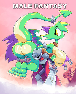 2_horns 3_toes 5_fingers accessory angry anthro areola armband armlet armor big_breasts big_butt black_eyebrows bound bound_female breasts brown_clothing brown_gloves brown_handwear brown_neckwear butt cape carrying_another chain claws clothed clothed/mostly_nude clothed_female clothed_male clothing damsel_in_distress detailed_background digitigrade duo_focus eyebrows eyelashes feet female female_anthro finger_claws fingers fog furgonomics gloves green_body green_tail green_wings group hair handwear headgear helmet holding_melee_weapon holding_object holding_sword holding_weapon horn human_on_anthro interspecies jewelry knight lay_the_dragon looking_back male melee_weapon membrane_(anatomy) membranous_wings mostly_nude_anthro mostly_nude_female multicolored_body multicolored_tail multicolored_wings nipple_piercing nipples non-mammal_breasts nude nude_female open_mouth piercing princess pupils purple_areola purple_horn purple_nipples purple_wings raised_tail red_cape red_clothing restrained ring role_reversal royalty shoulder_carry spade_tail spiked_armband spiked_tail_ring spikes sword tail tail_accessory tail_jewelry tail_ring text thick_thighs thin_thighs toe_claws toes trio warrior weapon wielding_weapon wings yellow_body yellow_breasts yellow_eyes yellow_tail drshanks24 mythology kiwi_(drshanks24) sage_blackhorn dragon human mammal mythological_creature mythological_scalie scalie 2026 digital_media_(artwork) english_text hi_res meme