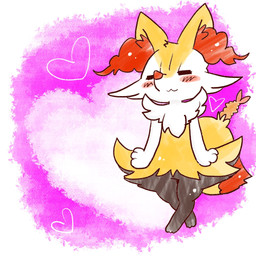 :3 ambiguous_anthro ambiguous_gender anthro biped blush digitigrade dipstick_tail eyes_closed food front_view heart_symbol markings object_in_tail shrimp_(food) simple_background snout solo standing tail tail_markings annyui0611 nintendo pokemon braixen canid generation_6_pokemon mammal pokemon_(species) 1:1 2022 digital_drawing_(artwork) digital_media_(artwork) full-length_portrait hi_res japanese_description portrait translated_description