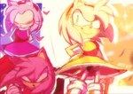 accessory angry anthro blush clothing female footwear hair_accessory hairband heart_symbol smile solo text thin_thighs just_icy sega sonic_the_hedgehog_(series) amy_rose eulipotyphlan hedgehog mammal english_text hi_res signature