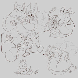 ahegao animal_genitalia animal_penis anthro bodily_fluids bottomless butt canine_genitalia canine_penis clothed clothing drooling duo facesitting female female_penetrated fingering french_kissing fucked_silly genitals heart_symbol kissing larger_female looking_pleasured magic male male/female male_penetrating male_penetrating_female oral oral_penetration penetration penis saliva saliva_on_tongue saliva_string sex sitting_on_another size_difference slightly_chubby slightly_chubby_female slim smaller_male thick_thighs tongue tongue_out vaginal vaginal_penetration red_breadd avian bird canid canine fennec_fox fox mammal owl true_fox 1:1 absurd_res hi_res