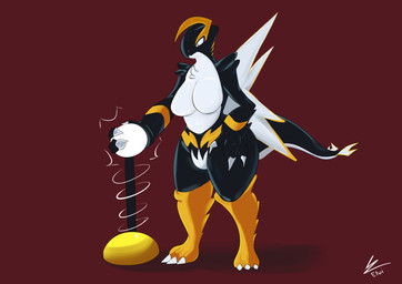 big_breasts breasts female feral palmorph solo prizeoa mythology palworld pocketpair dragon humanoid mythological_creature mythological_scalie orserk pal_(species) scalie absurd_res hi_res