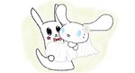 :3 anthro blue_eyes blush bodily_fluids bow_(feature) bow_tie bride clothed clothing crossdressing duo embarrassed female flower fur long_ears male male/female plant rose_(flower) simple_background sweat wedding white_background white_body white_fur wilnor cinnamoroll rain_world sanrio videocult cinnamon_(cinnamoroll) survivor_(rain_world) gastropod mammal mollusk slug hi_res sketch