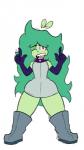 9:16 anthro cartoon_network clothed clothing female fink_(ok_k.o.!_lbh) fully_clothed hi_res kumaviruss mammal murid murine ok_k.o.!_let's_be_heroes rat rodent simple_background solo teeth thick_thighs white_background wide_hips
