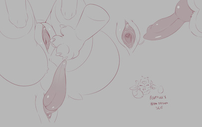 animal_genitalia animal_penis anus balls butt canine_genitalia canine_penis cervix clitoral_hood clitoris dildo egg erection fur gaping gaping_vagina genitals glistening glistening_genitalia glistening_vulva hand_on_vulva heart_symbol herm humanoid_genitalia humanoid_vulva intersex knot knotted_penis penis presenting presenting_hindquarters sex_toy slit_penis spread_vulva spreading tapering_penis vulva fluffull mythology fluff_(fluffull) dragon furred_dragon furred_scalie mythological_creature mythological_scalie scalie hi_res monochrome