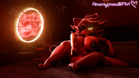 anthro areola balls bed big_balls big_breasts big_penis bodily_fluids breasts chest_tuft cum erection eye_patch eyewear feet furniture genital_fluids genitals glans glistening glistening_areola glistening_arms glistening_balls glistening_body glistening_breasts glistening_face glistening_feet glistening_genitalia glistening_glans glistening_hair glistening_hands glistening_legs glistening_nipples glistening_penis glistening_tail glistening_thighs glowing glowing_eyes gold_(metal) gold_tooth gynomorph hair huge_balls huge_breasts huge_penis humanoid_genitalia humanoid_penis inside intersex machine nipple_piercing nipples nude on_bed one_eye_obstructed penis piercing pupils slit_pupils smile solo tail thick_thighs tuft wide_hips yellow_eyes anonymousfm cryptiacurves_(modeler) five_nights_at_freddy's fredina's_nightclub scottgames fexa_(cryptiacurves) foxy_(fnaf) animatronic canid canine fox mammal robot 16:9 3d_(artwork) 4k absurd_res digital_media_(artwork) hi_res widescreen