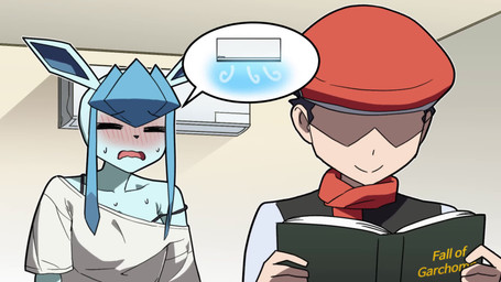 4_fingers 4_toes air_conditioner all_fours anthro anthrofied beret big_breasts big_butt black_bottomwear black_clothing black_nose black_shorts black_topwear black_vest blue_body blue_fur blue_inner_ear blue_sclera blush bottomwear breasts building butt clothing duo ellipsis feet female fingers fist frown fur hat headgear headwear heart_symbol house human_on_anthro imminent_sex interspecies looking_back male male/female male_human/female_anthro music no_pupils obscured_eyes pawpads pink_pawpads pose presenting presenting_hindquarters red_clothing red_hat red_headwear red_scarf scarf shirt shorts smile snow sound_effects speech_bubble tan_body tan_skin text toes topwear vest white_bottomwear white_clothing white_eyes white_shirt white_shorts white_topwear hakkim nintendo pokemon lucas_(pokemon) eeveelution generation_4_pokemon glaceon human mammal pokemon_(species) 16:9 2025 2d_animation animated english_text hi_res long_playtime sound webm widescreen