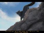 ambiguous_gender detailed_background fake_screencap feral outside solo text f3ralh3arts warriors_(book_series) stormfur_(warriors) domestic_cat felid feline felis mammal 4:3 english_text hi_res male_(lore)