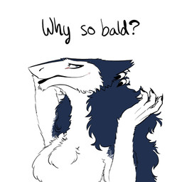 ambiguous_gender black_lips chest_tuft claws fur lips looking_at_viewer side_view smile solo tuft sir_double-faggot sergal 1:1 2009 hi_res