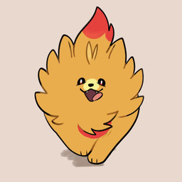 3_toes ambiguous_gender cute_fangs digitigrade fangs feet feral fluffy fur open_mouth orange_body orange_fur pawpads paws quadruped red_body red_fur running solo teeth toes tongue tongue_out yellowparrottw nintendo pokemon pokemon_winds_and_waves canid canine generation_10_pokemon mammal pokemon_(species) pombon 2026 2d_animation animated digital_media_(artwork) frame_by_frame hi_res loop no_sound short_playtime video