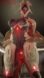 balls big_breasts bioluminescence body_part_in_pussy bouncing_breasts breasts duo erection faceless_character faceless_male female female_on_human female_penetrated genitals glowing glowing_genitalia glowing_pussy human_on_humanoid human_penetrating human_penetrating_humanoid humanoid_penetrated interspecies machine male male/female male_on_humanoid male_penetrating male_penetrating_female not_furry nude penetration penile penile_penetration penis penis_in_pussy pussy red_body sex simple_background standing standing_sex vaginal vaginal_penetration niki3d digital_extremes tencent warframe garuda_(warframe) alien alien_humanoid human humanoid mammal robot robot_humanoid tenno 3d_(artwork) 3d_animation 9:16 animated blender_(artwork) digital_media_(artwork) hi_res short_playtime sound webm