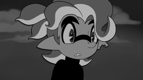 ambiguous_gender animated_gif clothed clothing not_furry open_mouth pseudo_hair solo tentacle_hair tentacles text toony roachgore nintendo splatoon fan_character vonnie_(roachgore) animal_humanoid aquatic aquatic_humanoid cephalopod cephalopod_humanoid humanoid inkling mollusk mollusk_humanoid 16:9 animated digital_media_(artwork) english_text hi_res short_playtime subtitled widescreen