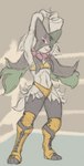 anthro bikini clothing female fighting_ring mask masked_female solo swimwear two-piece_swimsuit wrestler wrestling wrestling_clothing wrestling_gear wrestling_outfit chamma_retsuden nintendo pokemon fan_character generation_9_pokemon humanoid meowscarada pokemon_(species) absurd_res hi_res