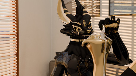 anthro black_body black_fur blinds bodily_fluids clothing cock_vore cum duo female fur genital_fluids genitals gold_(metal) latex latex_clothing latex_skinsuit leaking_cum male male/female micro penetration penile penile_penetration penis skinsuit slim stare teeth tight_clothing vore white_body white_fur baito darius_(baito) kyuulin 16:9 3d_(artwork) 4k absurd_res digital_media_(artwork) hi_res widescreen