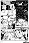 2023 anthro artist_name balls big_breasts big_butt big_mouth_(anatomy) big_nipples big_penis bimbofication biped black_and_white black_text bodily_fluids breasts butt butt_grab cheek_tuft claws clenched_teeth clothed clothed_anthro clothed_female clothing comic dialogue digital_drawing_(artwork) digital_media_(artwork) domestic_cat ear_piercing ear_ring english_text erect_nipples eyebrows eyelashes faceless_character faceless_male facial_tuft felid feline felis fellatio female finger_claws fur fur_tuft furaffinity furaffinity_logo gardenminttea genitals glans grey_text group group_sex hair hand_on_another's_butt hand_on_butt heart_above_head heart_in_mouth heart_symbol hi_res humanoid_hands iris kinktober lips logo long_eyelashes looking_aside looking_pleasured looking_up mae_borowski male male/female mammal monochrome mouth_closed night_in_the_woods nipple_outline nipples notched_ear number offscreen_character open_mouth oral oral_penetration penetration penile penile_penetration penis penis_grab penis_in_mouth piercing pointy_speech_bubble prick_ears print_clothing print_shirt print_t-shirt print_topwear profanity pupils question repeated_text ring_piercing saliva saliva_string sex shirt short_hair sound_effects speech_bubble t-shirt talking_to_another teeth text thick_bottom_lip thick_lips thick_thighs threesome thrusting tongue tongue_out topwear trio tuft twitter twitter_logo whiskers white_heart white_text