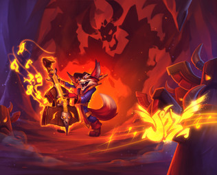 4_fingers 4_toes anthro bass_guitar black_nose claws clothed clothed_anthro clothed_male clothing eyewear fangs feet finger_claws fingers fur glasses guitar hat headgear headwear hindpaw humanoid_hands male musical_instrument musical_note musical_symbol open_mouth open_smile paws playing_bass playing_music plucked_string_instrument red_body red_fur shadow smile solo string_instrument symbol teeth toe_claws toes wearing_glasses wearing_hat ivan_fomin blizzard_entertainment hearthstone warcraft inzah canid mammal vulpera absurd_res hi_res official_art