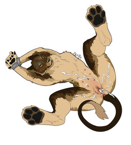 after_sex after_vaginal anthro anus belly_nipples bodily_fluids brown_body brown_fur cheek_tuft chest_tuft claws clitoris cuff_(restraint) cum cum_drip cum_from_vagina cum_in_vagina cum_inside cum_on_belly cum_on_body cum_on_leg digitigrade dripping facial_tuft female female_anthro finger_claws fur genital_fluids genitals humanoid_genitalia humanoid_vulva lying multi_nipple multicolored_body multicolored_fur neck_tuft nipples nude nude_anthro nude_female on_back pawpads paws restraints simple_background solo tail_anus tan_body tan_fur tuft vulva white_background wrists_together jetraraven felid lion mammal pantherine colored digital_drawing_(artwork) digital_media_(artwork) full-length_portrait hi_res portrait