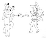 2022 6:5 angry assisted_exposure attack battle_damage biped bra braixen cheek_tuft chest_spike clenched_teeth clothed clothing clothing_loss crystal_(pazymomo) dipstick_ears duo ear_markings embarrassed ember_(move) exploding_clothing exposed_panties face_panties face_underwear facial_tuft female flame_(pazymomo) full-length_portrait fur generation_4_pokemon generation_6_pokemon head_markings hi_res looking_at_another looking_down lucario male markings monochrome multicolored_ears navel nintendo panties paws pazymomo pen_(artwork) pokemon pokemon_(species) pokemon_panties portrait pseudo_clothing pseudo_clothing_removed pseudo_dress pupils small_pupils smile smirk spikes spikes_(anatomy) standing tail teeth text text_on_bra text_on_clothing text_on_underwear torn_pseudo_clothing traditional_media_(artwork) training_bra tuft underwear underwear_only wardrobe_malfunction