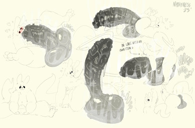 anthro autofellatio big_penis bodily_fluids cum genital_fluids genitals huge_penis hyper hyper_genitalia hyper_penis male masturbation musk oral oral_masturbation penile penile_masturbation penis solo sweat nathyness rain_world videocult slugcat hi_res