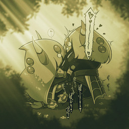 2_horns 6_hands 8_eyes anthro armless blush blush_lines bodily_fluids bottomless bottomless_anthro bottomless_female bottomless_male breath clothed clothed_sex clothing cum cum_drip cum_from_vagina cum_in_vagina cum_inside detailed_background dialogue dripping drooling duo ejaculation eyes_closed female female_penetrated floating_hands flower forest from_front_position genital_fluids gloves grass hair hand_on_butt hand_on_chest hand_on_face handwear heart_symbol holding_another horn kissing kissing_while_penetrated kissing_while_penetrating leaning leaning_backward legless light light_beam long_hair lying male male/female male_penetrating male_penetrating_female missionary_position multi_eye multi_hand on_back outside_sex penetration penile penile_penetration penis_in_vagina plant saliva saliva_drip scarf sex sitting speech_bubble sunbeam sunlight sweat sweatdrop text tree tremble_spikes unusual_anatomy unusual_eye_placement vaginal vaginal_penetration white_eyes 5health kirby_(series) nintendo queen_sectonia_(original_form) taranza arachnid arthropod spider spidr 1:1 2021 digital_drawing_(artwork) digital_media_(artwork) hi_res japanese_description japanese_text monochrome translated