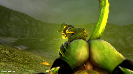 anthro anthro_on_top anthro_penetrated anus balls balls_deep biped bouncing_breasts bouncing_butt breasts butt clothing curvy_figure duo erection eye_contact female female_on_human female_on_top female_penetrated first_person_view from_behind_position genitals human_on_anthro human_on_bottom human_penetrating human_penetrating_anthro human_pov interspecies legwear looking_at_another looking_at_partner looking_at_viewer looking_back looking_back_at_viewer male male/female male_on_anthro male_on_bottom male_penetrating male_penetrating_female male_pov navel nude on_bottom on_top outside penetrating_pov penetration penile penile_penetration penis penis_in_vagina reverse_cowgirl_position sex stockings thick_thighs vaginal vaginal_penetration vulva wide_hips kasdaq red-eye_(modeler) fallout microsoft deathclaw human mammal reptile scalie 16:9 3d_(artwork) 3d_animation animated digital_media_(artwork) hi_res high_framerate no_sound short_playtime source_filmmaker_(artwork) video widescreen