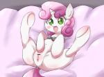 2014 blush bra cub equine female feral friendship_is_magic fur green_eyes hair happy hooves horn legs_up loli lying mammal my_little_pony navel on_back open_mouth pussy raibo solo spread_legs spreading sweetie_belle_(mlp) two_tone_hair underwear unicorn white_fur young
Rating: Explicit
Score: 17
User: lemongrab
Date: April 03, 2014