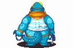 anchor blue_body butt clothing hat headgear headwear kerchief looking_back male overweight overweight_male solo speedo swimwear visor_cap nanadragon4 lifewonders tokyo_afterschool_summoners makara_(tas) crocodile crocodilian reptile scalie animated digital_media_(artwork) pixel_(artwork) pixel_animation short_playtime