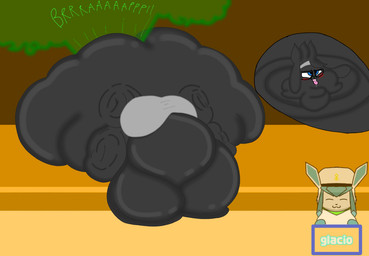 ahegao anthro aroused belly belly_overhang big_belly big_butt big_cheeks big_moobs black_eyewear black_glasses blobby blue_eyes blush bottomless butt chubby_cheeks close-up clothed clothing eyewear fart fart_cloud glasses green_fart_cloud green_gas green_nose grey_body grey_clothing grey_ears grey_hair grey_hoodie grey_topwear hair hoodie huge_belly huge_butt huge_cheeks huge_moobs huge_thighs hyper hyper_belly hyper_butt hyper_cheeks hyper_fart hyper_moobs hyper_thighs immobile logo looking_pleasured male moobs morbidly_obese morbidly_obese_anthro morbidly_obese_male obese obese_anthro obese_male open_mouth open_smile overweight overweight_anthro overweight_male pink_mouth pink_tongue sitting smile solo text thick_thighs tongue tongue_out topwear topwear_only weight_gain glacioelfudido nintendo pokemon reathe_(character) generation_8_pokemon lagomorph leporid mammal pokemon_(species) rabbit raboot 2025 alternate_version_at_source artist_logo artist_name colored digital_media_(artwork) hi_res shaded watermark
