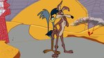 16:9 3_toes 4k abstract_background absurd_res anthro arm_tuft athletic avian back_tuft beak belly bent_ear biped bird black_eyes black_nose blue_body blue_feathers brown_body brown_fur calf_tuft canid canine canis canyon chest_tuft claws colored coyote cuculiform dated desert detailed digital_drawing_(artwork) digital_media_(artwork) duo elbow_tuft eyebrows feathered_wings feathers feet finger_claws fist fist_on_own_hip flat_colors frown fur greater_roadrunner hand_on_chin hand_on_hip happy head_feathers hi_res leg_tuft looney_tunes lost_in_thought male mammal multicolored_body multicolored_feathers multicolored_fur narrowed_eyes new_world_ground_cuckoo nude one_ear_up orange_legs paws pecs pinup plantigrade pondering pose redraw road road_runner_(looney_tunes) roadrunner shoulder_tuft signature skinny sky smile standing standing_behind stare stevethedragon tail tail_feathers tan_belly tan_body tan_eyebrows tan_fur toe_claws toe_talons toes tuft two_tone_body two_tone_feathers two_tone_fur warner_brothers wavy_mouth wide_hips widescreen wile_e._coyote wings yellow_beak yellow_sclera yellow_sky