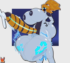 after_vore anthro balls big_balls big_breasts big_penis bodily_fluids breasts churning_balls cock_vore cum cum_vore digestion duo ejaculation female genital_fluids genitals gynomorph gynomorph/female herm huge_balls huge_breasts huge_penis hyper hyper_balls hyper_breasts hyper_genitalia hyper_penis intersex intersex/female machine penile penis retracted_balls vore foxynoms mythology bre-3 drakos_(drakosdrake) android dragon humanoid mythological_creature mythological_scalie robot scalie absurd_res hi_res
