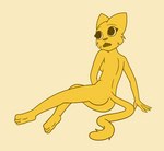 39coit anthro bethesda_game_studios breasts butt comic felid female fur implied_fingering katia_managan khajiit mammal microsoft monochrome prequel_adventure side_boob solo the_elder_scrolls yellow_and_white yellow_body yellow_ears yellow_fur yellow_nose