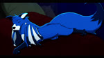 animal_genitalia becoming_erect bed bedroom bedroom_eyes erection furniture genitals knot male narrowed_eyes penis penis_tip seductive sheath solo throbbing throbbing_knot throbbing_penis unsheathing vintage wings demirramon sheepsheepbeep drake_(serlu) canid canine fox mammal 16:9 animated hi_res short_playtime sound webm widescreen