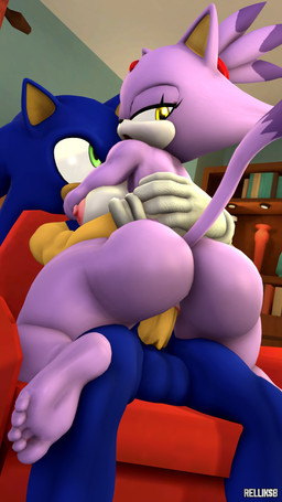 anthro balls barefoot big_breasts breasts duo feet female genitals green_eyes hair hero hug looking_back male male/female nipples nude penetration penis ponytail princess royalty sex sitting_sex vaginal vaginal_penetration vulva yellow_eyes relliksb sega sonic_the_hedgehog_(series) blaze_the_cat sonic_the_hedgehog domestic_cat eulipotyphlan felid feline felis hedgehog mammal 3d_(artwork) 4k 9:16 absurd_res digital_media_(artwork) hi_res