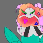 anthro areola breasts female flower hand_on_hip pink_areola plant smile solo miyang_draws! nintendo pokemon elemental_creature flora_fauna florges flower_creature generation_6_pokemon humanoid pokemon_(species) red_flower_florges 1:1 hi_res