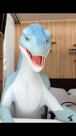 angry bedroom camera_view inside livestream music open_mouth scared shocked song stop_motion text thatman jinnoaka_(modeler) blender_(copyright) club_28_(thatman_23) dinosaur interceptor prehistoric_species reptile scalie 3d_(artwork) 3d_animation 9:16 animated blender_(artwork) blender_cycles_(artwork) digital_media_(artwork) hi_res meme short_playtime sound video