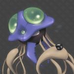 ambiguous_gender blush d6 dice grey_background holding_object pattern_background simple_background solo zaikudo nintendo pokemon cnidarian generation_1_pokemon marine pokemon_(species) shiny_pokemon tentacruel 1:1 digital_media_(artwork) low_res