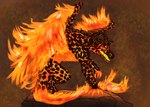 ambiguous_gender feral fire flaming_tail forked_tail lava rock solo tail unusual_anatomy unusual_tail wings yenocwolf mythology secrets_of_uncrom uncrom raltria dragon elemental_creature elemental_dragon mythological_creature mythological_scalie scalie visha absurd_res concept_art hi_res female_(lore)