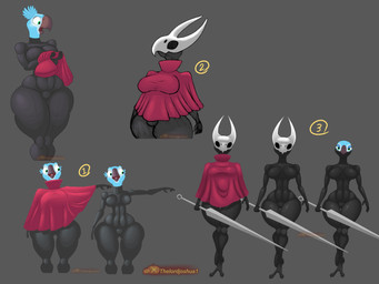 angry anthro anthrofied avian_feet beak big_breasts black_clothing black_suit breasts camel_toe capelet clothed clothing cosplay costume crossover_cosplay curvy_figure female green_eyes horned_mask huge_thighs looking_at_viewer mask melee_weapon muscular muscular_anthro muscular_female non-mammal_breasts partially_clothed red_clothing seductive small_waist solo suit sword thick_thighs weapon wide_hips thelordjoshua1 blue_sky_studios hollow_knight_(franchise) rio_(series) team_cherry hornet_(hollow_knight) jewel_(rio) avian bird macaw neotropical_parrot parrot spix's_macaw true_parrot 4:3 crossover hi_res model_sheet watermark