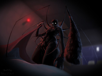 andromorph andromorph/male andromorph_focus dripping_vulva duo femboy flat_chested fluffy fluffy_chest holding_blanket intersex intersex/male intersex_focus male pubes solo_focus spider_legs standing_over waking_up theartofeggs microsoft minecraft mojang xbox_game_studios steve_(minecraft) animal_humanoid arachnid arachnid_humanoid arthropod arthropod_humanoid humanoid monster spider_humanoid hi_res